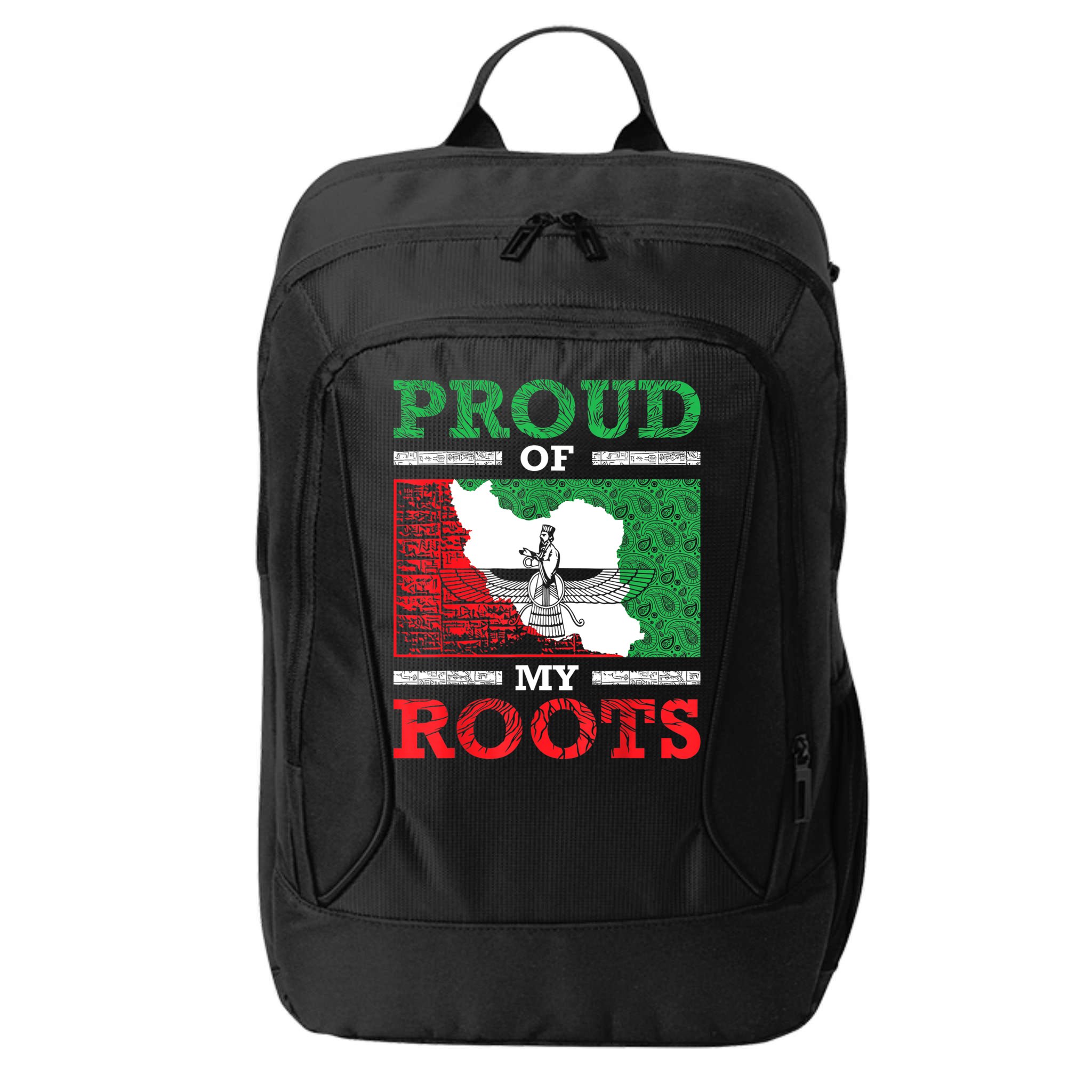 Iran Iranian Persian Irani Flag Iran Roots Farsi Irani Iran City Backpack
