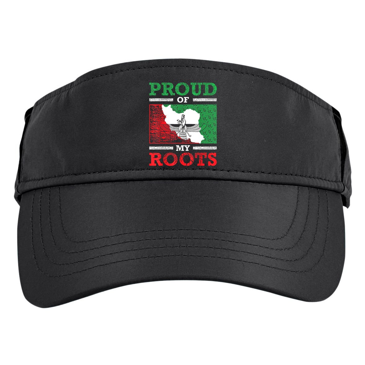 Iran Iranian Persian Irani Flag Iran Roots Farsi Irani Iran Adult Drive Performance Visor