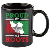 Iran Iranian Persian Irani Flag Iran Roots Farsi Irani Iran 11oz C Handle Ceramic Mug