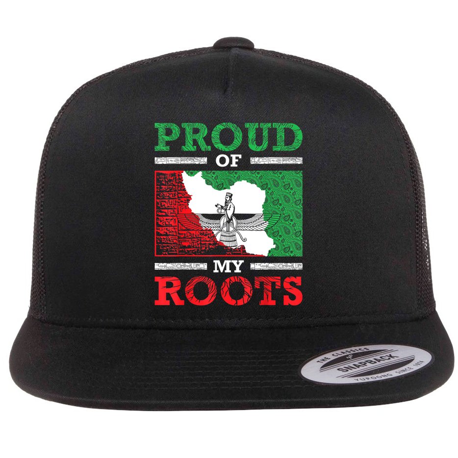 Iran Iranian Persian Irani Flag Iran Roots Farsi Irani Iran Flat Bill Trucker Hat