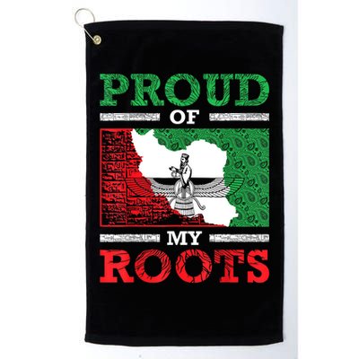 Iran Iranian Persian Irani Flag Iran Roots Farsi Irani Iran Golf Towel