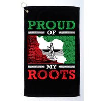 Iran Iranian Persian Irani Flag Iran Roots Farsi Irani Iran Golf Towel