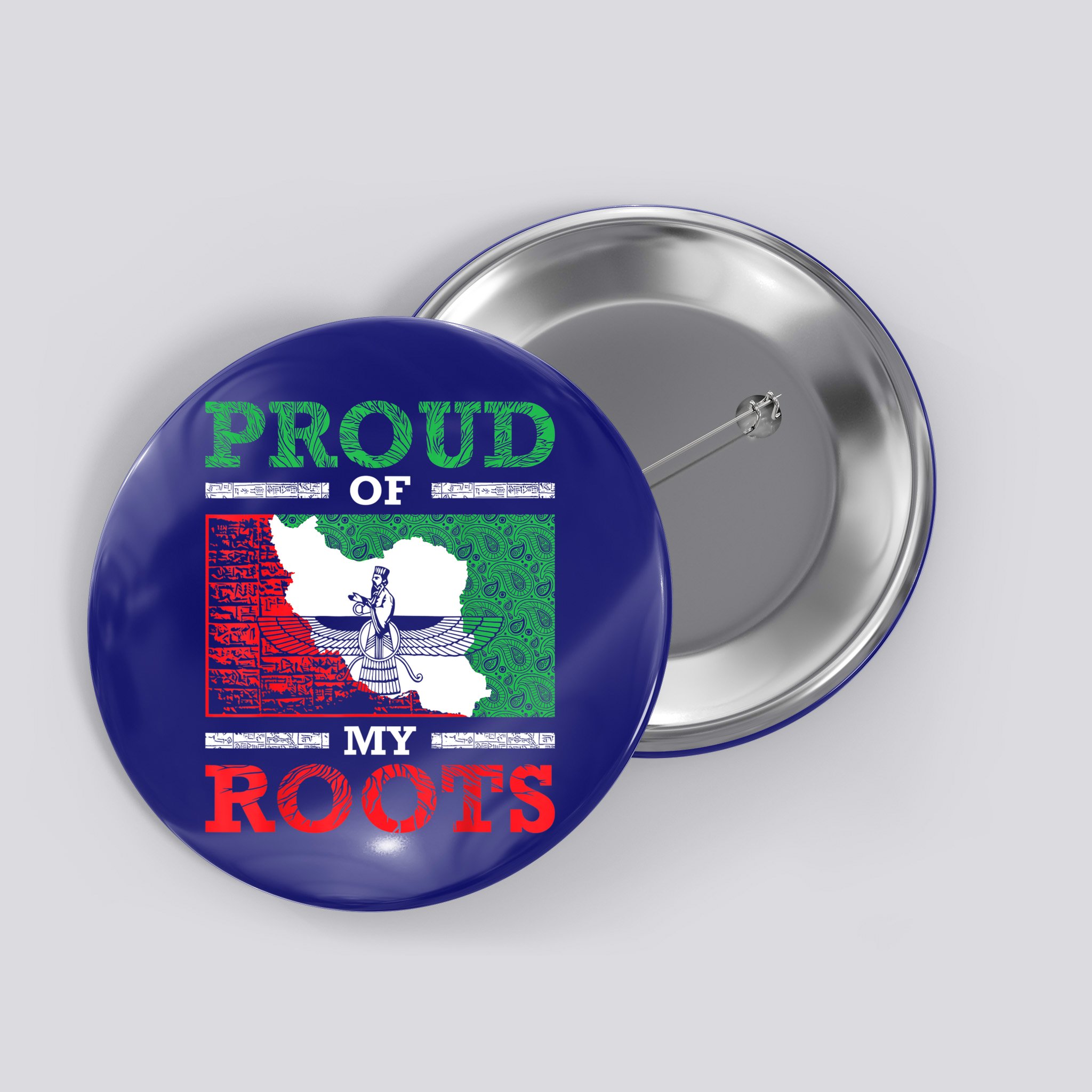 Iran Iranian Persian Irani Flag Iran Roots Farsi Irani Iran Button