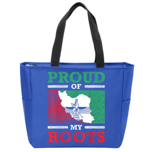 Iran Iranian Persian Irani Flag Iran Roots Farsi Irani Iran Zip Tote Bag