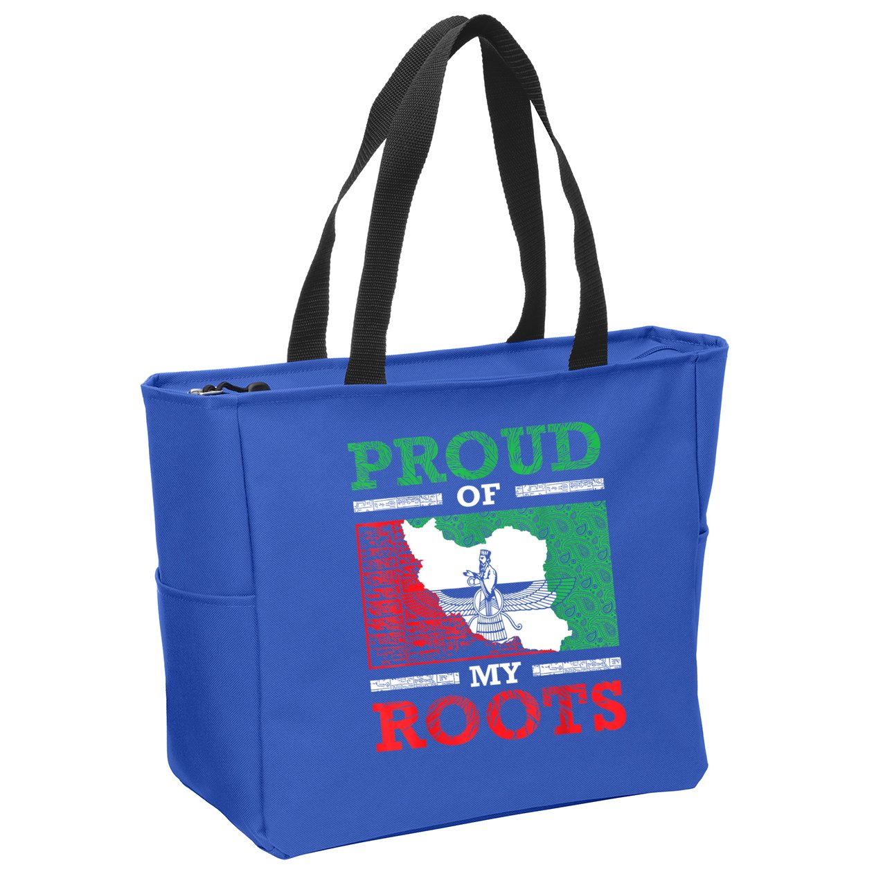 Iran Iranian Persian Irani Flag Iran Roots Farsi Irani Iran Zip Tote Bag