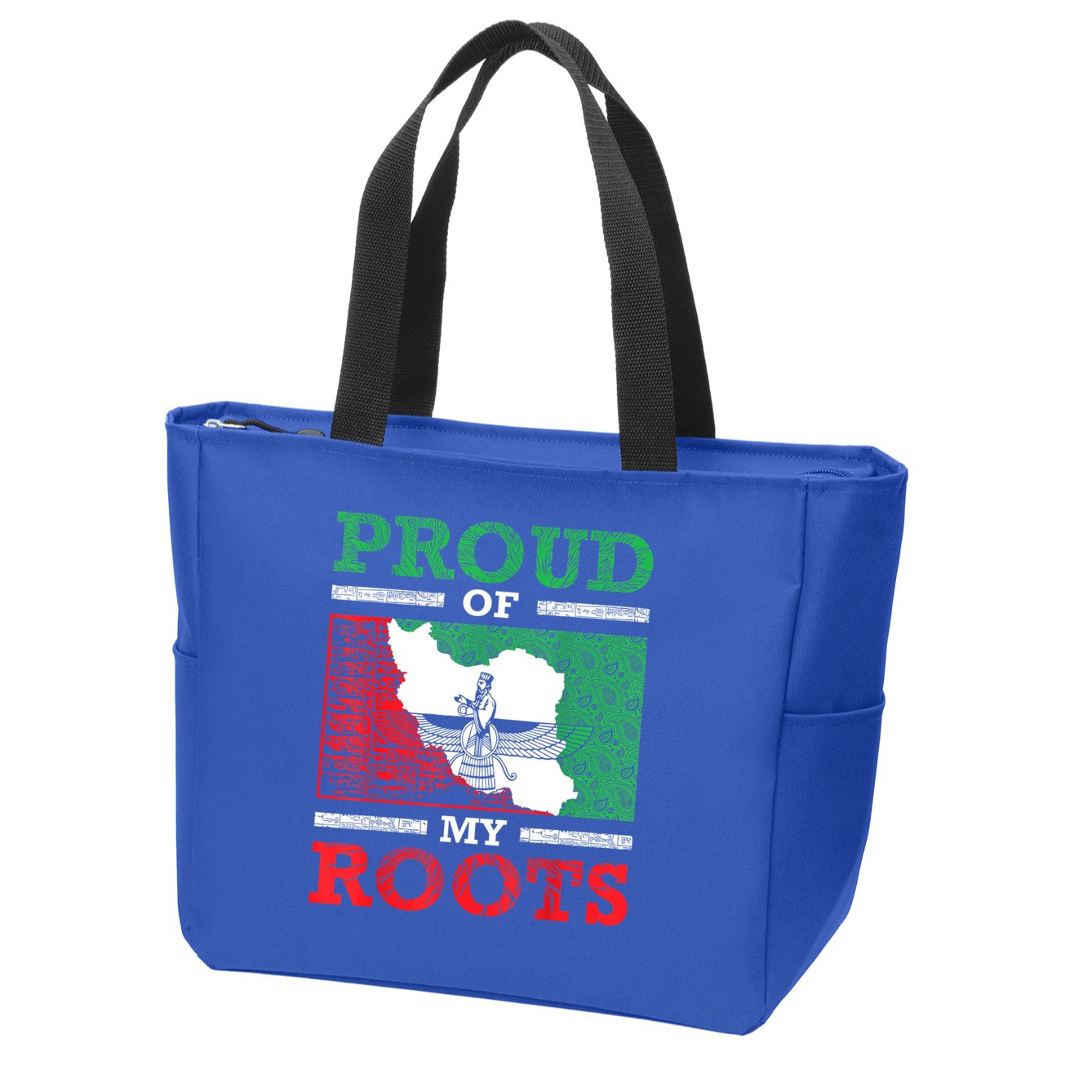 Iran Iranian Persian Irani Flag Iran Roots Farsi Irani Iran Zip Tote Bag