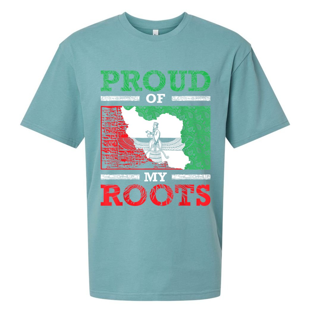 Iran Iranian Persian Irani Flag Iran Roots Farsi Irani Iran Sueded Cloud Jersey T-Shirt
