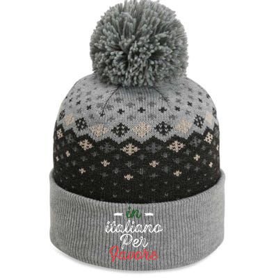 In Italiano Per Favore Italian Teacher And Students The Baniff Cuffed Pom Beanie