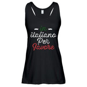 In Italiano Per Favore Italian Teacher And Students Ladies Essential Flowy Tank