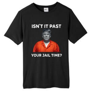 IsnT It Past Your Jail Time Funny Tall Fusion ChromaSoft Performance T-Shirt