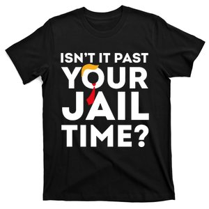 Isn’T It Past Your Jail Time Funny Saying T-Shirt