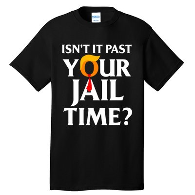 IsnT It Past Your Jail Time Funny Saying Joke Sarcastic Tall T-Shirt