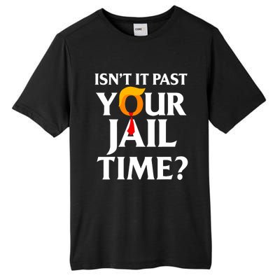 IsnT It Past Your Jail Time Funny Saying Joke Sarcastic Tall Fusion ChromaSoft Performance T-Shirt