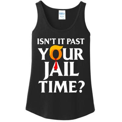 IsnT It Past Your Jail Time Funny Saying Joke Sarcastic Ladies Essential Tank