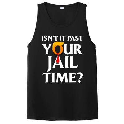 IsnT It Past Your Jail Time Funny Saying Joke Sarcastic PosiCharge Competitor Tank