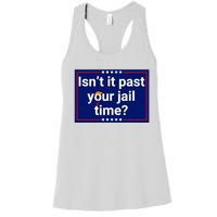 IsnT It Past Your Jail Time Women's Racerback Tank