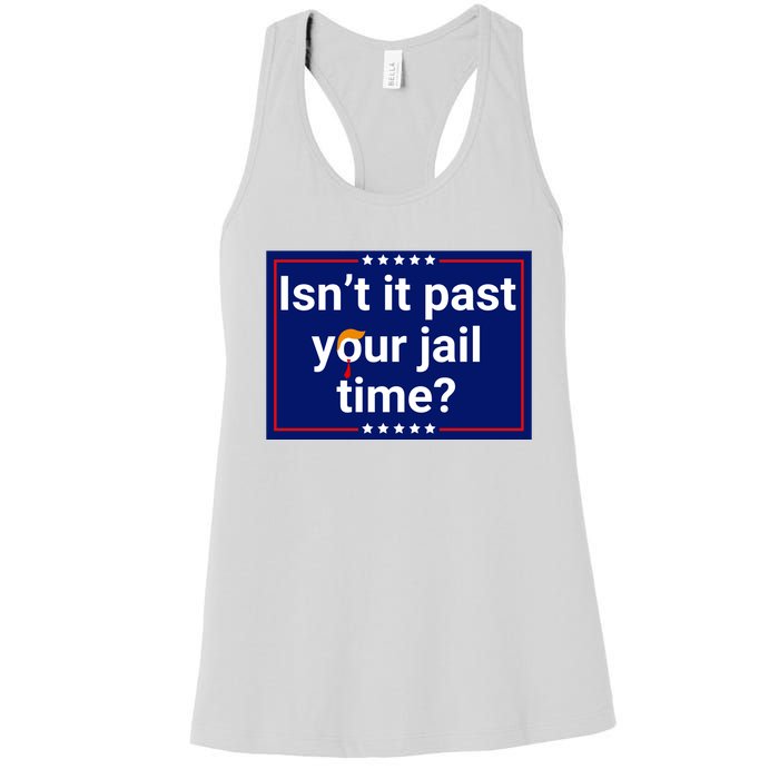 IsnT It Past Your Jail Time Women's Racerback Tank