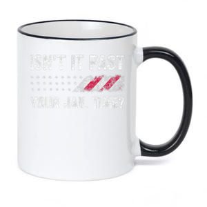 IsnT It Past Your Jail Time? Funny Political 11oz Black Color Changing Mug