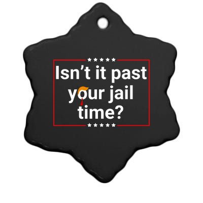 IsnT It Past Your Jail Time Ceramic Star Ornament