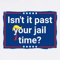 Isnt It Past Your Jail Time Mesh Reversible Basketball Jersey Tank