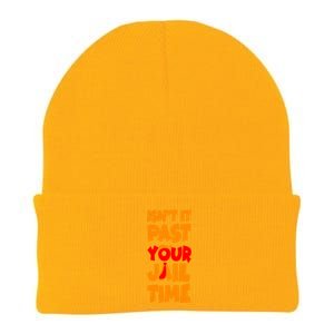 Isnt It Past Your Jail Time Anti Trump Knit Cap Winter Beanie