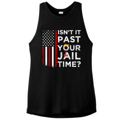 IsnT It Past Your Jail Time Ladies PosiCharge Tri-Blend Wicking Tank