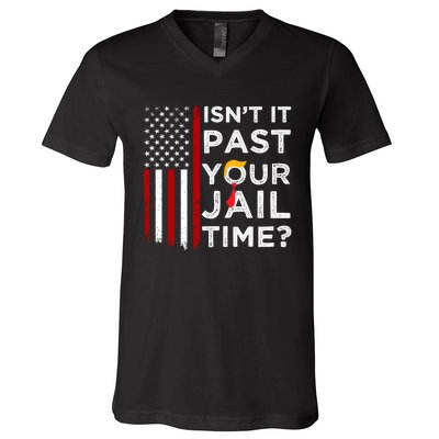 IsnT It Past Your Jail Time V-Neck T-Shirt