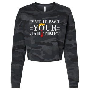 IsnT It Past Your Jail Time Cropped Pullover Crew