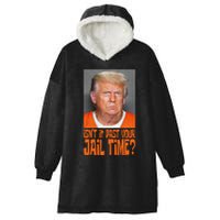 IsnT It Past Your Jail Time Hooded Wearable Blanket