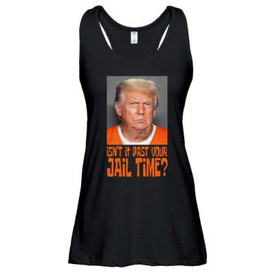 IsnT It Past Your Jail Time Ladies Essential Flowy Tank