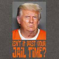 IsnT It Past Your Jail Time Cotton Canvas Backpack