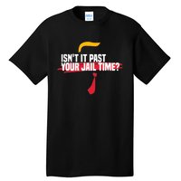 Isnt It Past Your Jail Time Funny Comedy Anti Trump Quote Tall T-Shirt