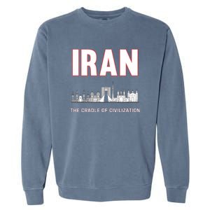 Iran Iranian Persian Pride Garment-Dyed Sweatshirt