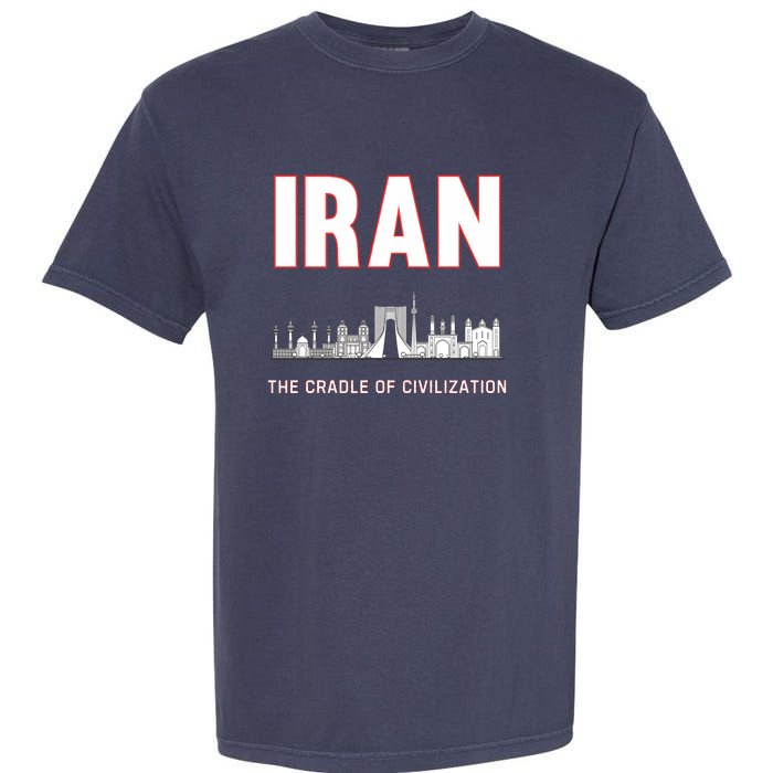 Iran Iranian Persian Pride Garment-Dyed Heavyweight T-Shirt