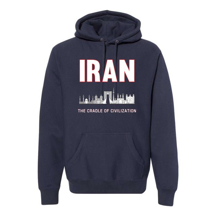 Iran Iranian Persian Pride Premium Hoodie