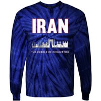 Iran Iranian Persian Pride Tie-Dye Long Sleeve Shirt