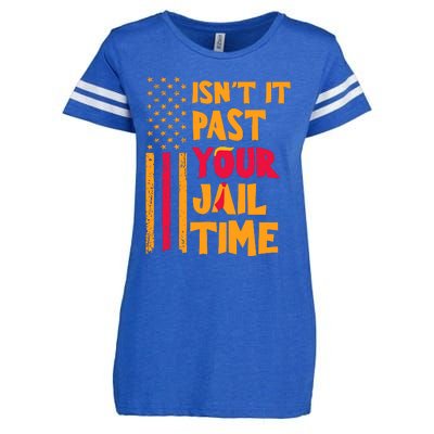 IsnT It Past Your Jail Time Enza Ladies Jersey Football T-Shirt