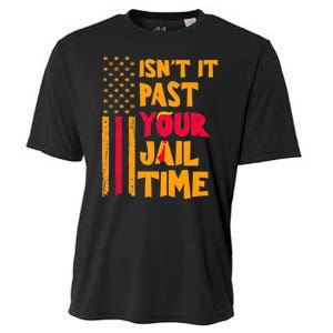 IsnT It Past Your Jail Time? Funny Sarcastic Quote Cooling Performance Crew T-Shirt