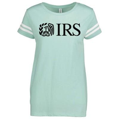 Irs Internal Revenue Service Enza Ladies Jersey Football T-Shirt