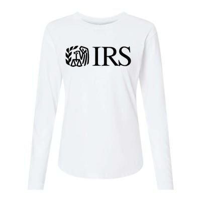 Irs Internal Revenue Service Womens Cotton Relaxed Long Sleeve T-Shirt