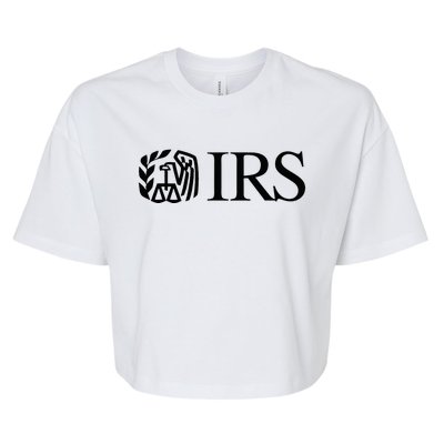 Irs Internal Revenue Service Bella+Canvas Jersey Crop Tee