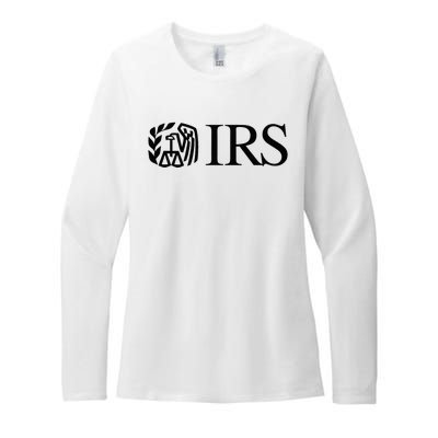 Irs Internal Revenue Service Womens CVC Long Sleeve Shirt