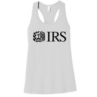 Irs Internal Revenue Service Women's Racerback Tank