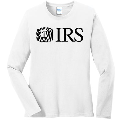 Irs Internal Revenue Service Ladies Long Sleeve Shirt