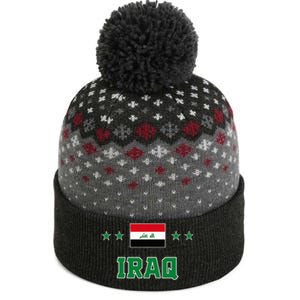 Iraq The Baniff Cuffed Pom Beanie