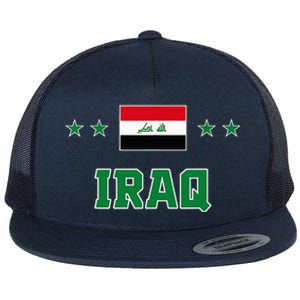 Iraq Flat Bill Trucker Hat