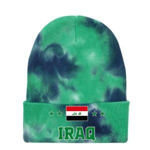 Iraq Tie Dye 12in Knit Beanie