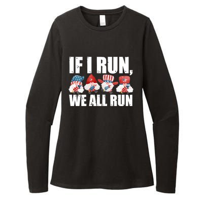 If I Run We All Run Fireworks Director Usa Cute Gift Womens CVC Long Sleeve Shirt