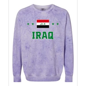 Iraq Colorblast Crewneck Sweatshirt