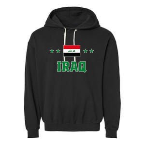 Iraq Garment-Dyed Fleece Hoodie